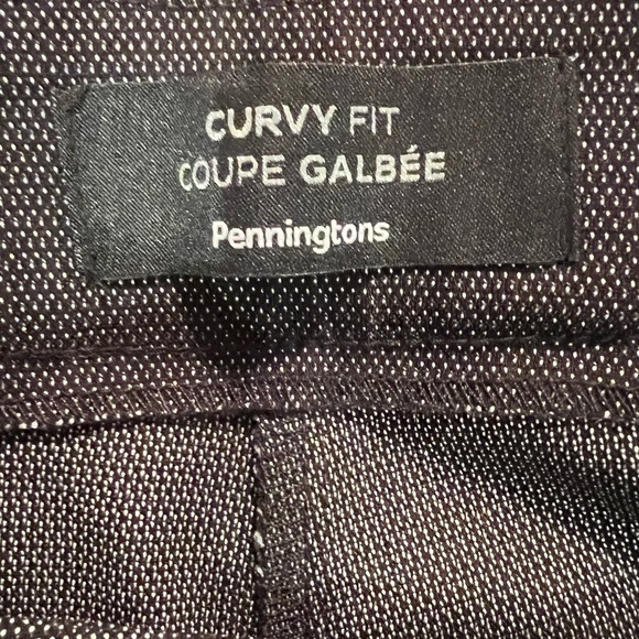 Penningtons curvy fit dress pant capri - Picture 3 of 4